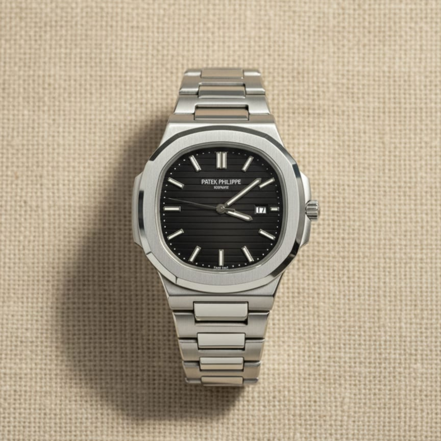 Patek Philippe , Steel and Silver Dial
